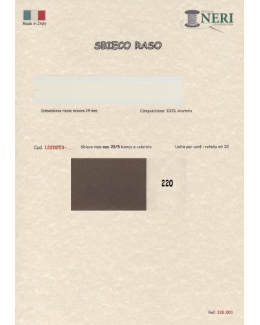 1220253-220 SBIECO RASO ACETATO mm25