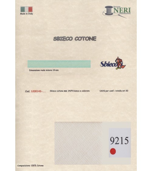 1200143-9215 SBIECO COTONE mm14/4 100CO