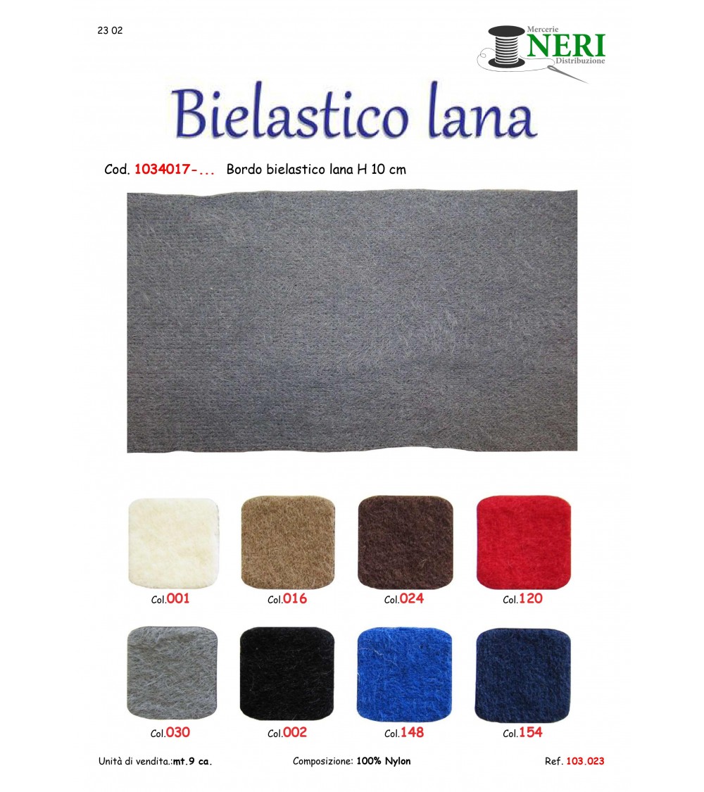 1034017-001 Bielastico Lana cm10 100PA