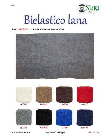 1034017-001 Bielastico Lana cm10 100PA