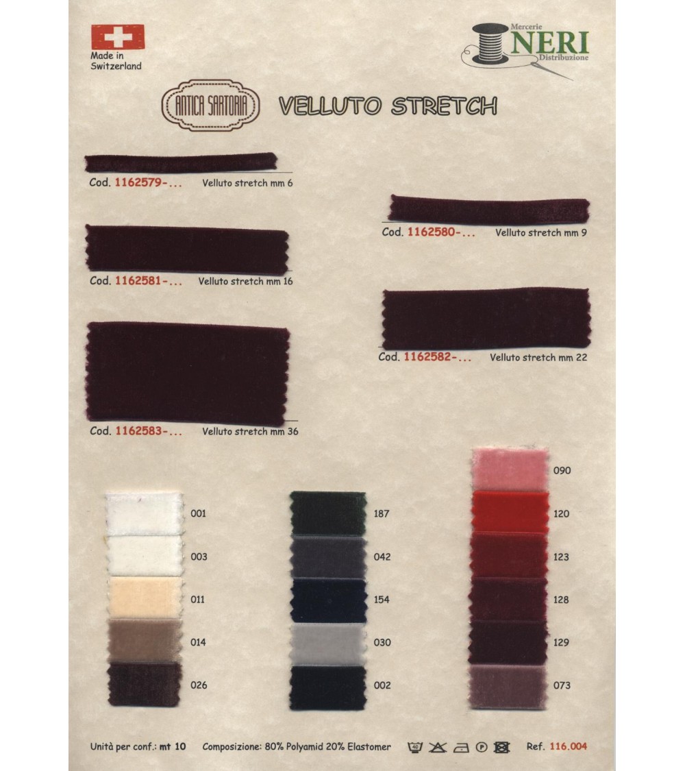 1162582-129 VELLUTO STRETCH mm22