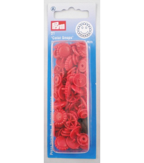 P393438 COLOR SNAPS FIORE mm13,6 ROSSO