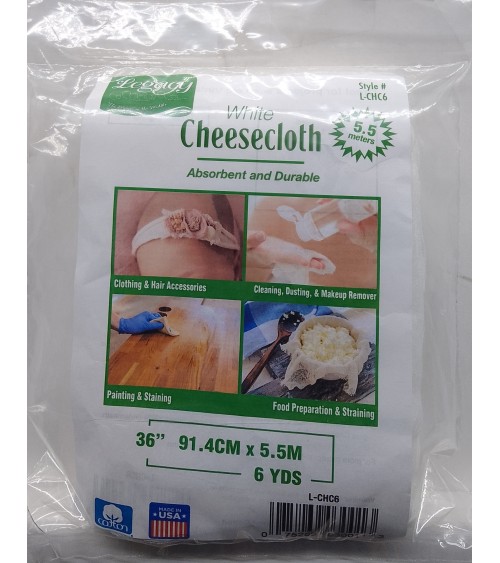 LE108P Tessuto CHC-CheeseCloth 100CO cm91x m5,5