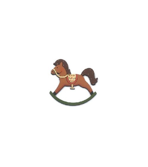 0884503 BOTTONE CAVALLO A DONDOLO x1pz