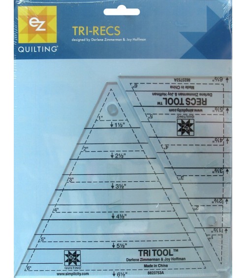 E010 TRI-RECS TEMPLATE SET