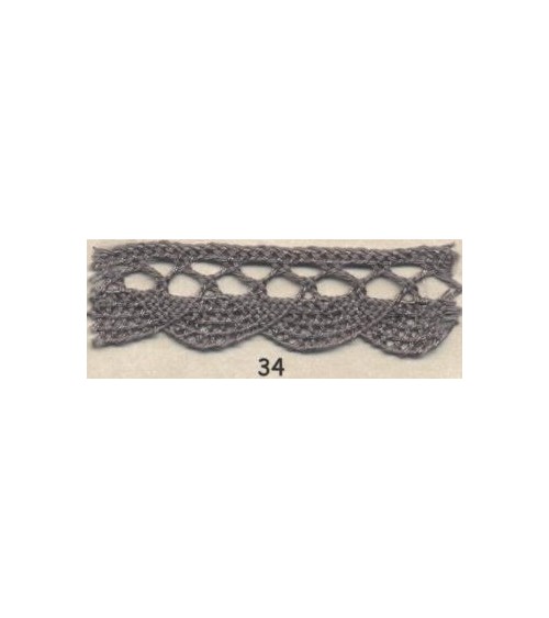 4002222-34 PIZZO COTONE Grigio sc