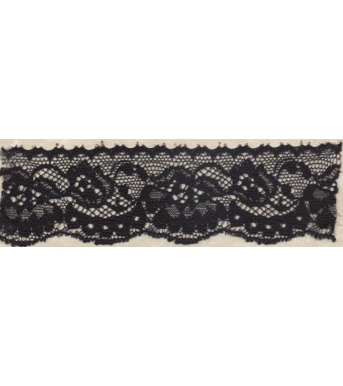 4051203-02 Pizzo Sintetico h.cm.3,5 Nero