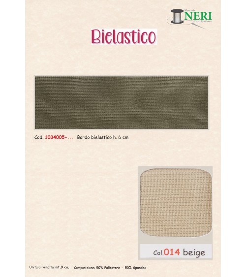 1034005-014 BIELASTICO cm6 50PL 50EA