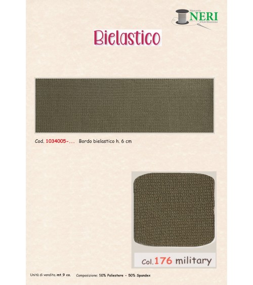 1034005-176 BIELASTICO cm6 50PL 50EA