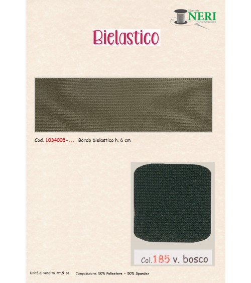 1034005-185 BIELASTICO cm6 50PL 50EA