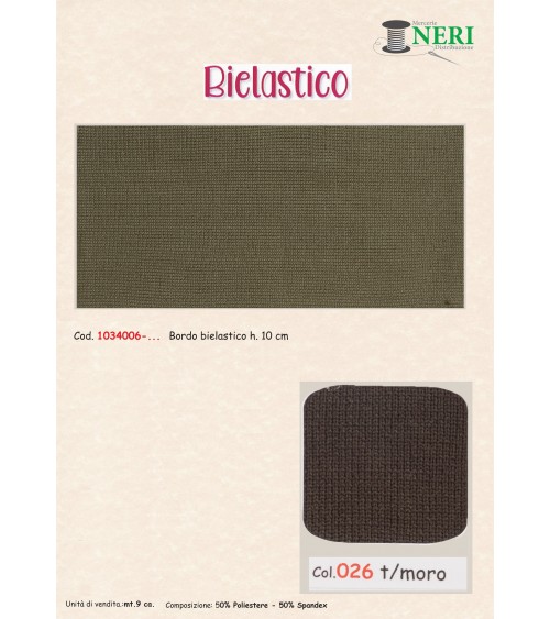 1034006-026 BIELASTICO cm10 50PL 50EA