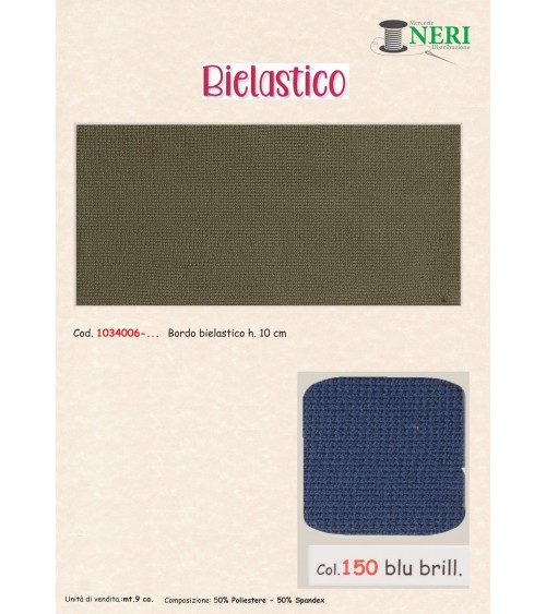 1034006-150 BIELASTICO cm10 50PL 50EA