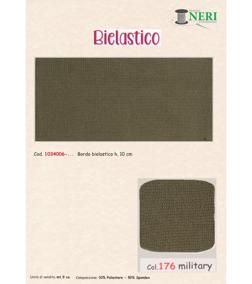 1034006-176 BIELASTICO cm10 50PL 50EA