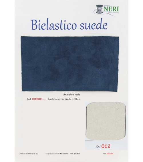 1034010-012 Bielastico Suede cm10 90PL 10EA