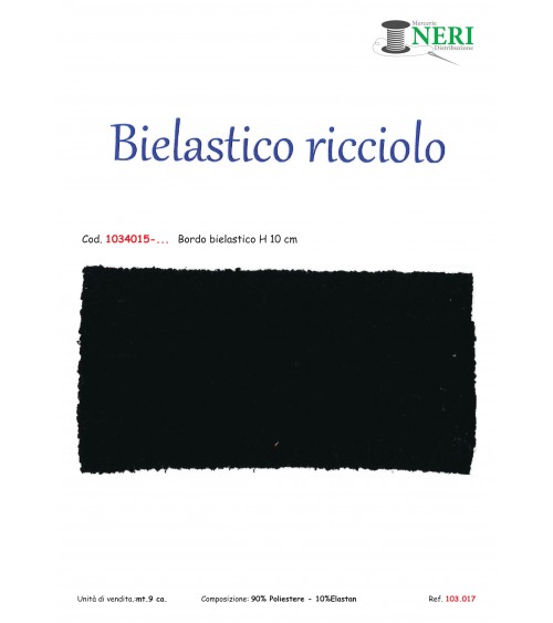 1034015-187 Bielastico ricciolo cm10 90PL 10EA