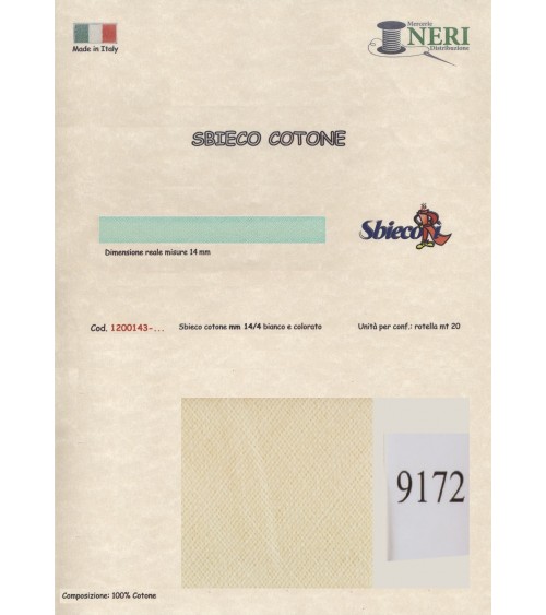 1200143-9172 SBIECO COTONE mm14/4 100CO