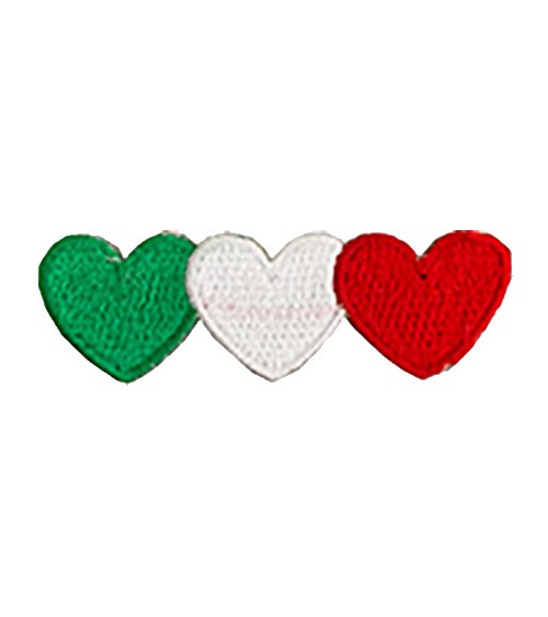 058033-132A APPLICAZ. CUORI ITALIA