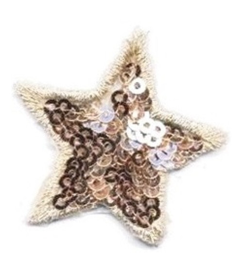 0772032-400 APPL. STELLA GRANDE PAILLETTES ORO